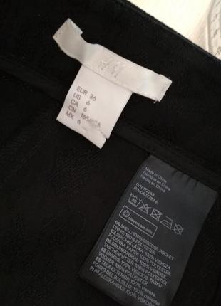 Роскошная жаккардовая ткань пейсли женские черные штаны супер качество!6 фото