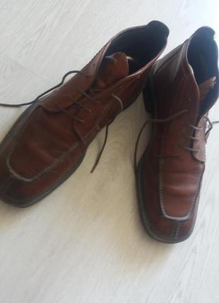 Чоловічі шкіряні черевики, чоботи esprit німеччина, розмір 42