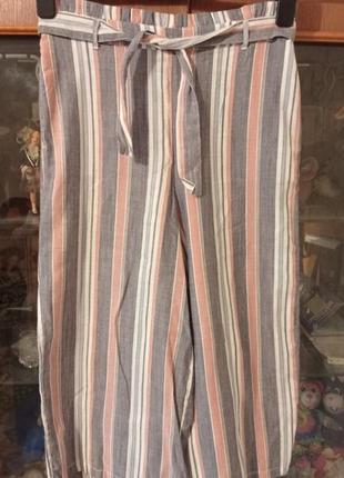 Лёгкий штаны кюлоты 11-12 лет