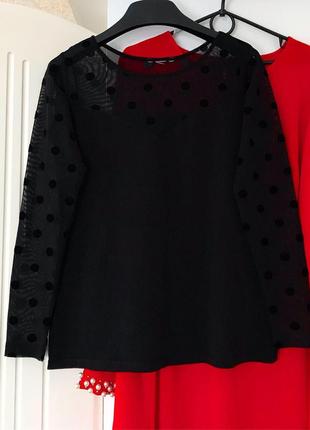 Стильна кофтинка з сіточкою