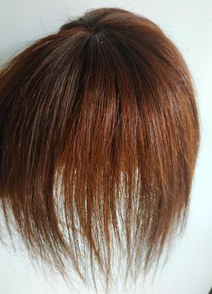 Парик накладка топпер шиньон 100%натуральный волос8 фото