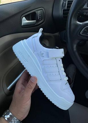 Жіночі кросівки adidas forum "white black женские кроссовки адидас