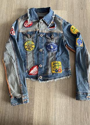 Джинсова куртка дитяча
