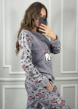 Флісова піжама жіноча модель: 202713 фото