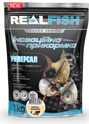 Прикормка realfish ваніль - карамель