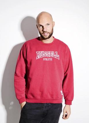 Теплый  батал  свитшот crimson victory, евро 50-52, пог 75