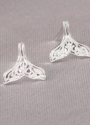 Сережки зі срібним покриттям