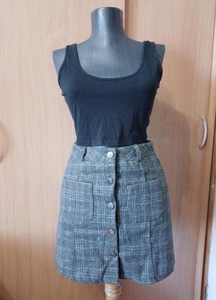 Спідниця у клітинку