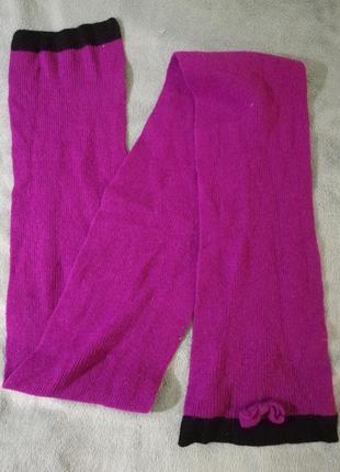 Детский длинный шарф