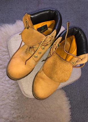 Timberland ботинки оригинал сапоги натуральная кожа нубук кожаные6 фото