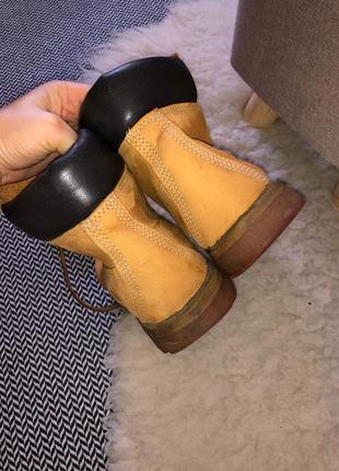 Timberland ботинки оригинал сапоги натуральная кожа нубук кожаные8 фото