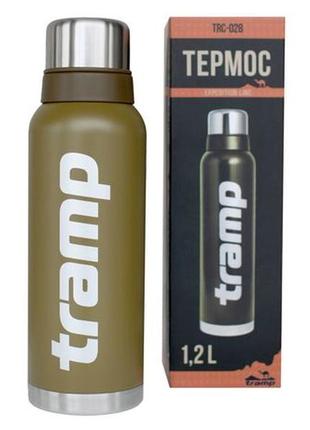 Термос 1,2 л tramp trc-028-olive