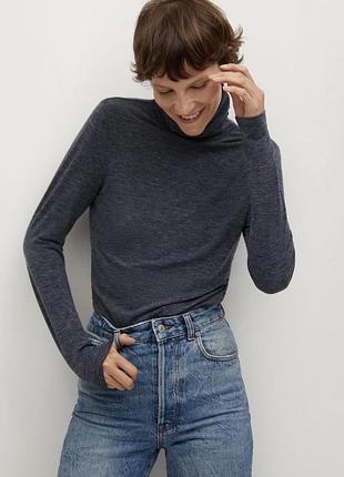 Гольф, водолазка сіра манго4 фото