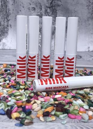 ❤️оригінал тушь туш для підкручення вій milk rise mascara