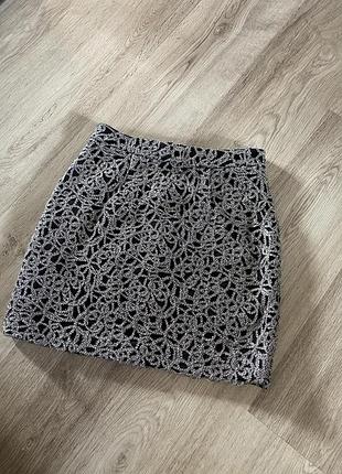 Юбка теплая с подкладкой размер с