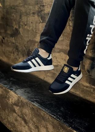 Чоловічі кросівки adidas iniki blue мужские кроссовки адидас