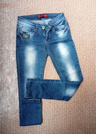 🇺🇦 розпродаж 🇺🇦шикарні стильні джинси скінні від red blue1 фото
