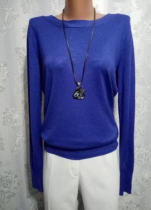 Свитер сиреневого оттенка