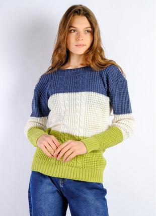 Женский  свитер  полушерстяной2 фото