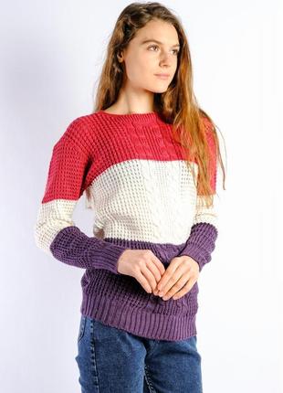 Женский  свитер  полушерстяной9 фото