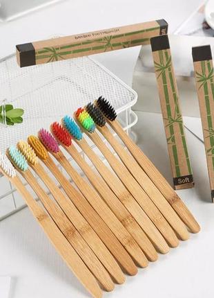 Набір зубних бамбукових еко-щіткок