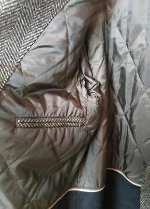 Пальто класичне пряме утеплене вовна/шерсть strellson6 фото