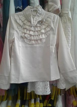 Блуза для дівчинки 1312-1 mone зростання 128