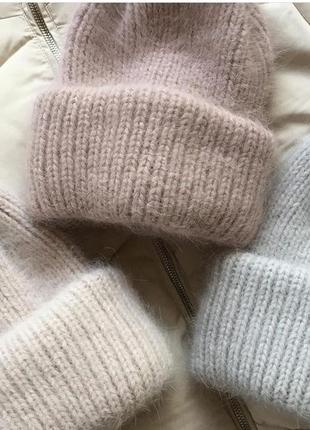 Шапка пух норки