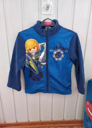 Флісова кофта на молніі playmobil