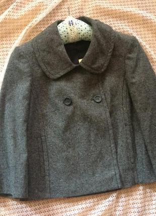 Стильний піджак пальто укорочений рукав є нюанс laura ashley
