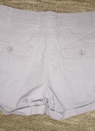 Короткі сірі шорти h&m женские шорты3 фото