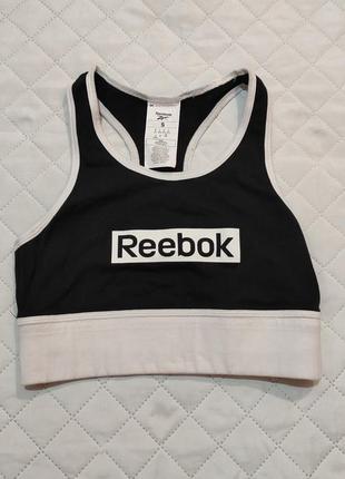 Новий жіночий топ reebok big logo оригінал!