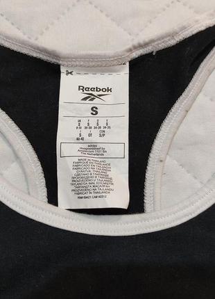 Новий жіночий топ reebok big logo оригінал!3 фото