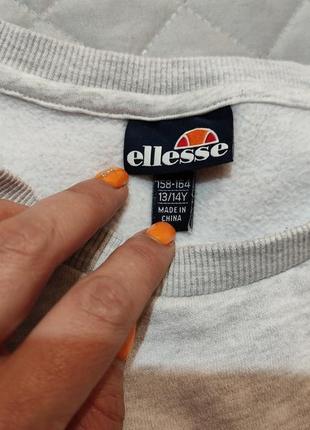 Оригінальний світшот ellesse big logo9 фото