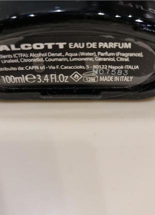 Alcott eau de parfum for men как zara италия 100ml
