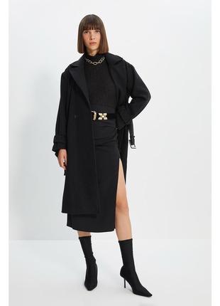 Жіноче oversize пальто trendyol2 фото