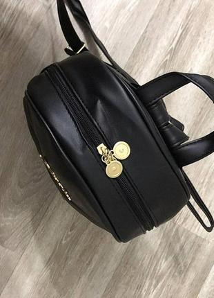 Черный женский рюкзак мини5 фото