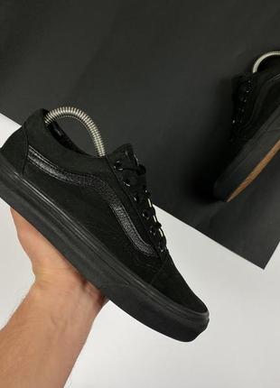 Кеды vans old skool original 38р черные