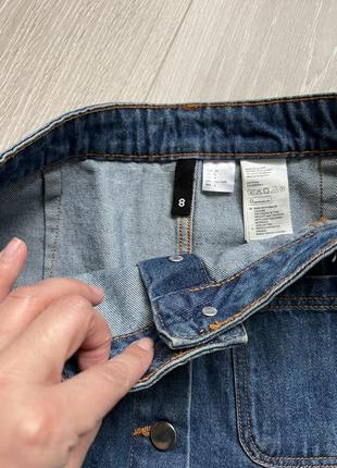 Нарядная джинсовая юбка h&m3 фото