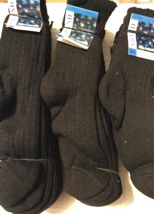 Шкарпетки чоловічі теплі в асортименті високі класика р. 25 27 292 фото