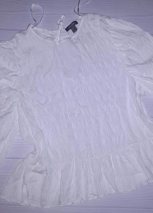 Белая блуза батал р.201 фото