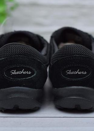 38 - 39 розмір. чорні жіночі кросівки skechers. оригінал3 фото