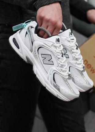 Кросівки new balance 530 abzorb (білі) кроссовки белые7 фото