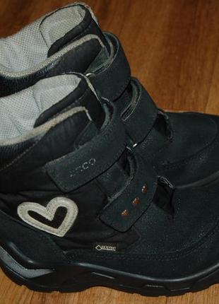 Зимові черевики на мембрані 28 р ecco goretex