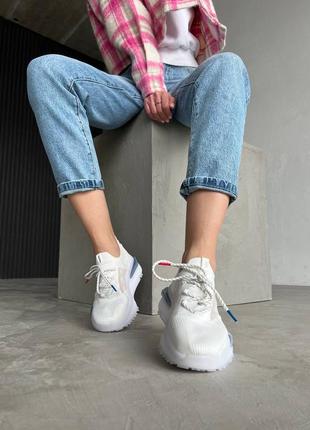 Жіночі кросівки adidas nmd white green женские кроссовки адидас