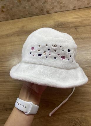 Зимняя шапка панамка