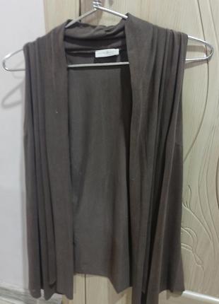 Жилетка накидка