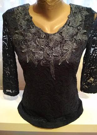 Турецька гіпюрова блуза 42-44 розмір