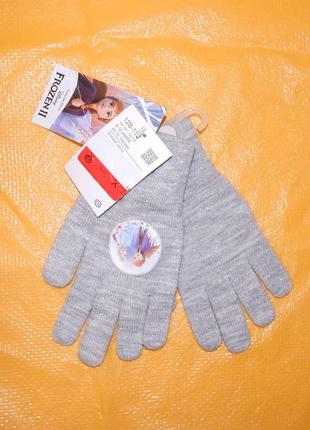 Рукавички в'язані одинарні disney frozen, німеччина
