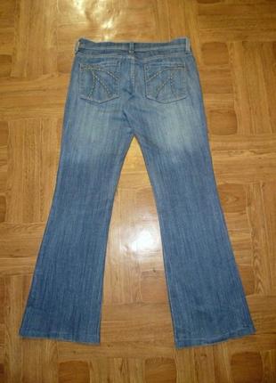 Брендовые джинсы весна-осень прямые чуть клеш,винтаж,стрейчевые3 фото